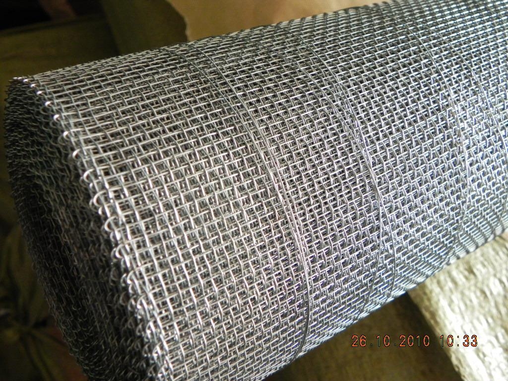 Galvanized square mesh